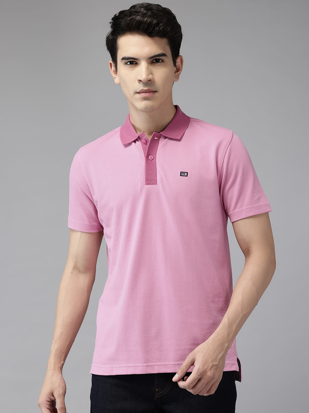 Arrow Sport Applique Detail Polo Collar T-shirt