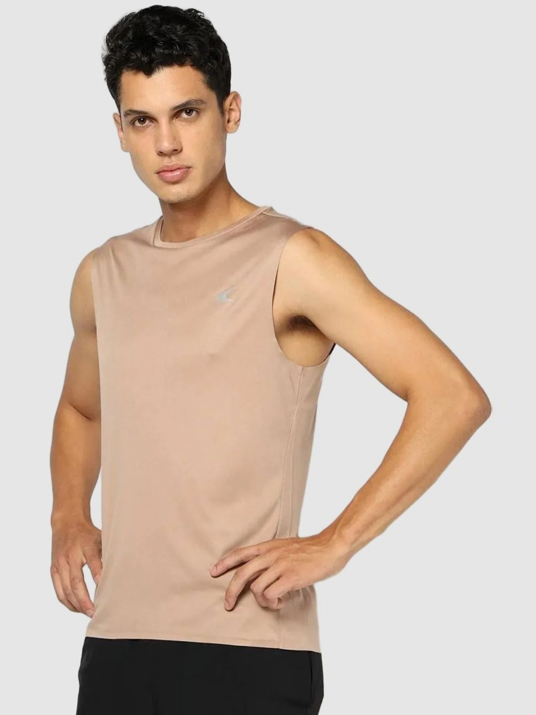 Performax Men Solid Round Neck T-shirt