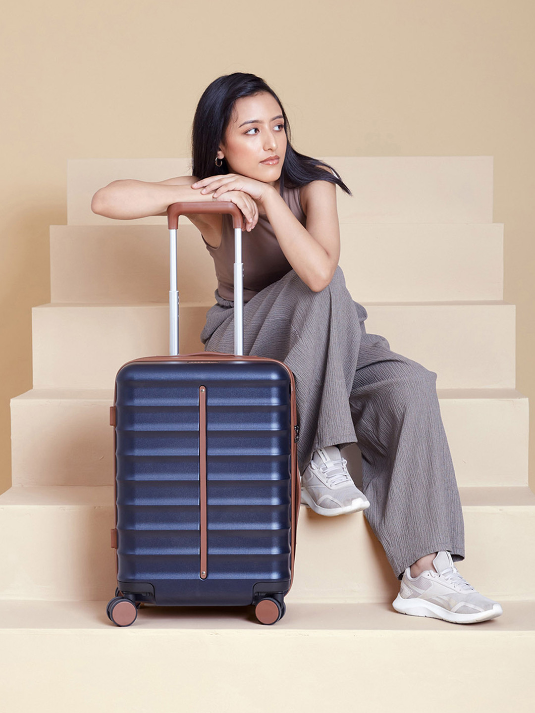 Assembly Premium Polycarbonate Cabin Trolley Bag - 20 inch Odyssey 40 Litres