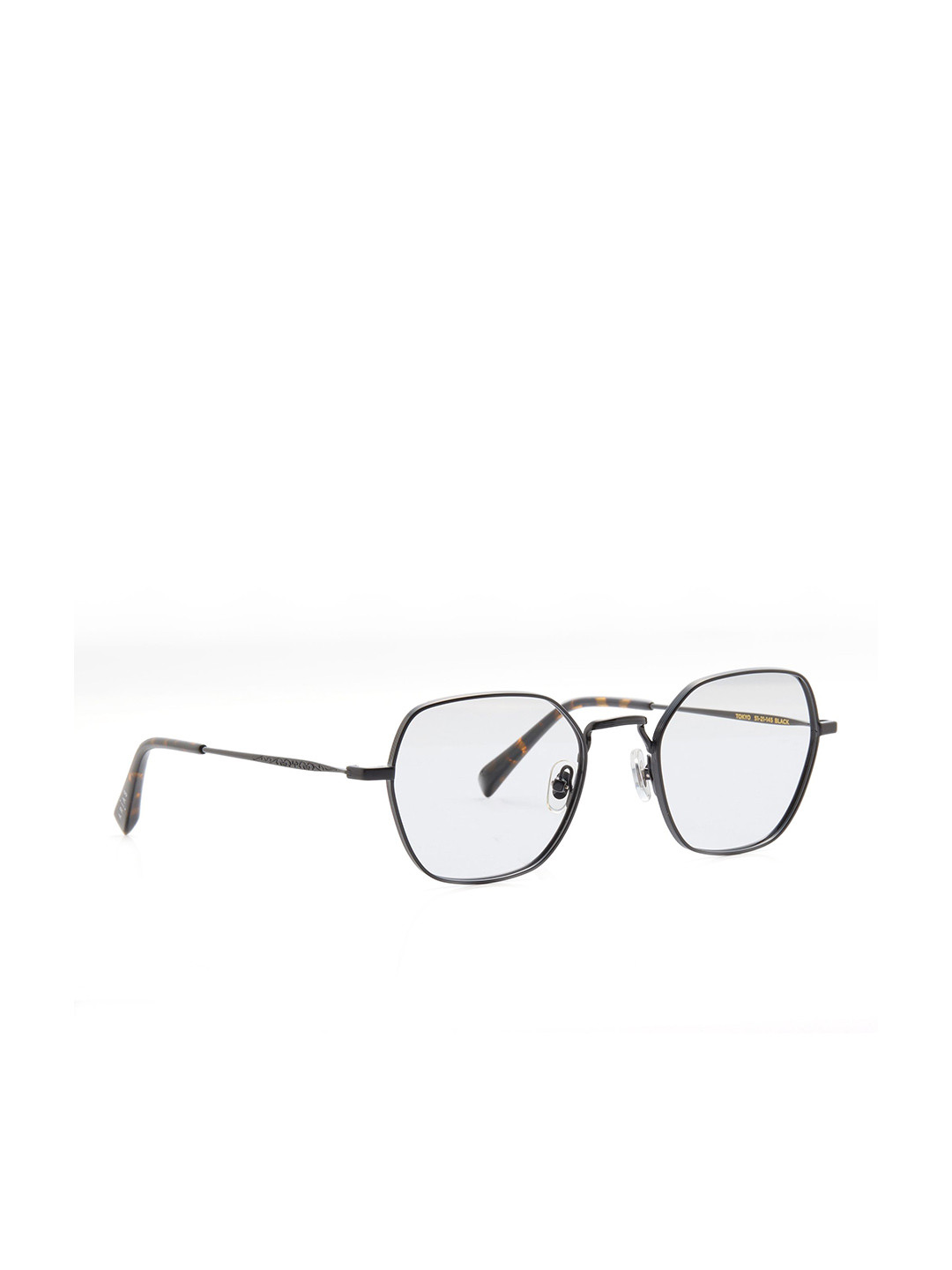 Shisen Fox ARIAS Tokyo Unisex Zero Power Square Sunglasses With UV Protected Lens AFR27