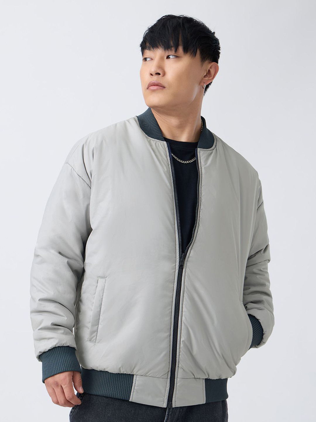 The Souled Store Reversible Oversized Puffer Jacket