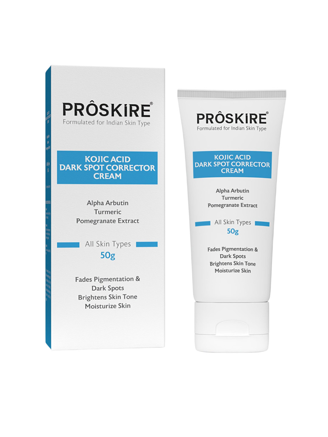 Proskire  Kojic Acid Cream For Pigmentation Tan & Dark Spots - 50 g