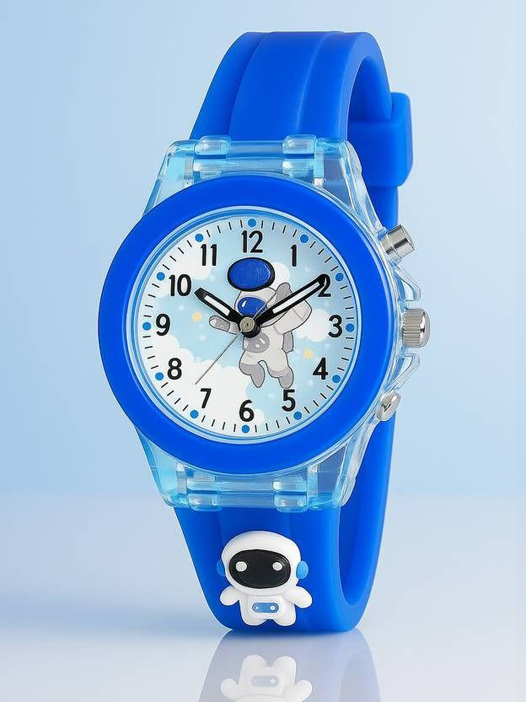 SELLORIA Kids Printed Dial & Straps Analogue Multi Function Watch CL03BluAstnt3