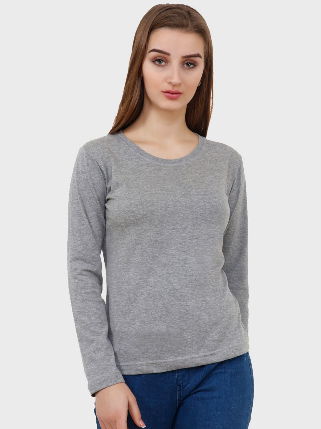 Reifica Pure Cotton Long Sleeves Bio Finish T-shirt