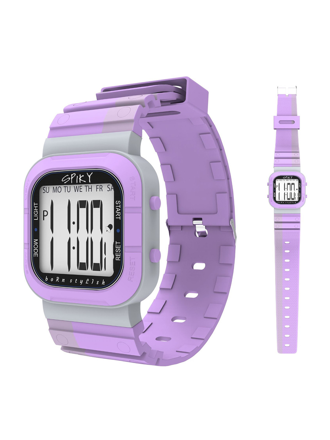 Spiky EVA45 Kids Dial & Straps Digital Multi Function Automatic Watch SPKEVA45_C2_PUR