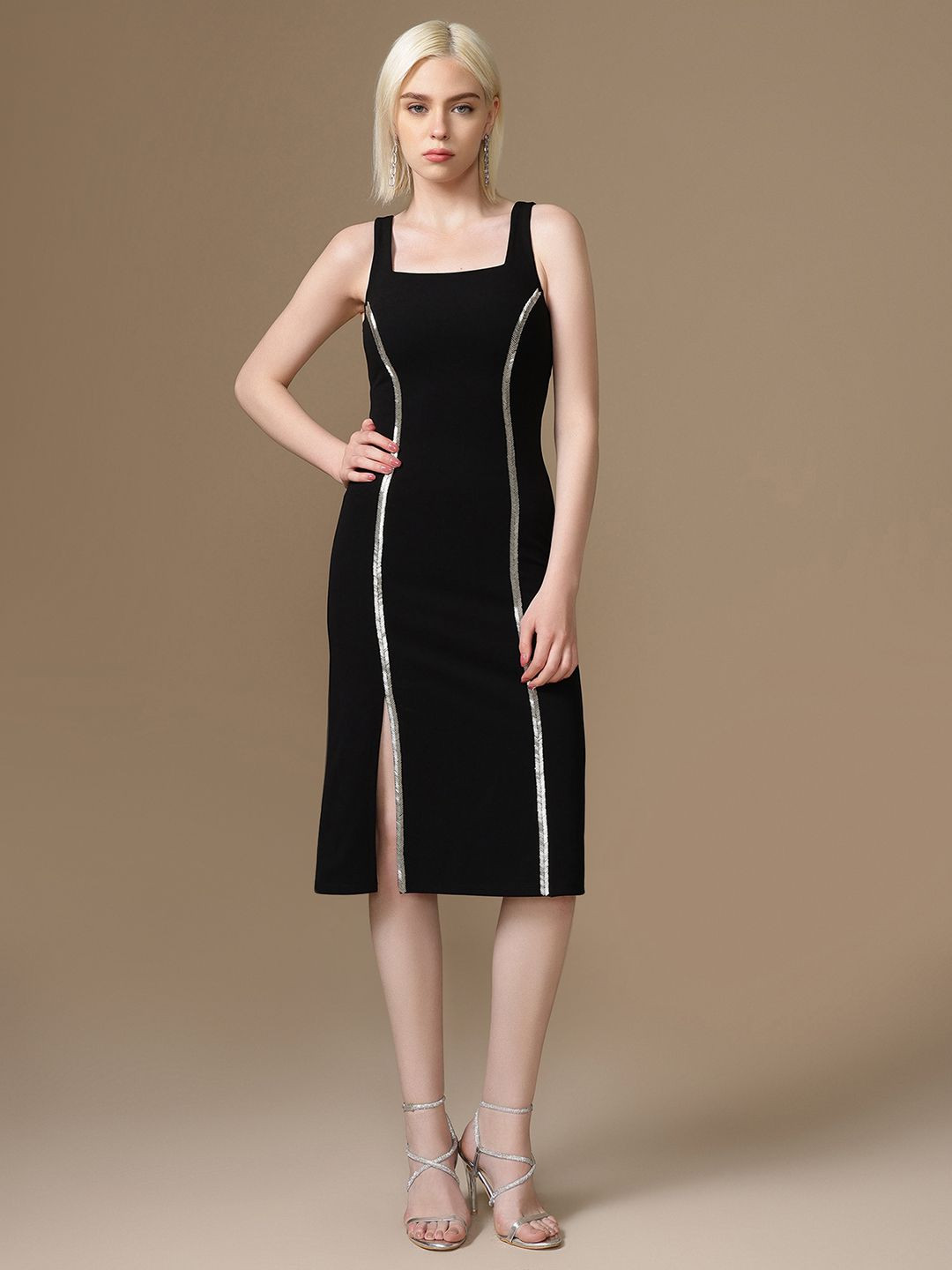 Kazo Copain Bodycon Midi Dress
