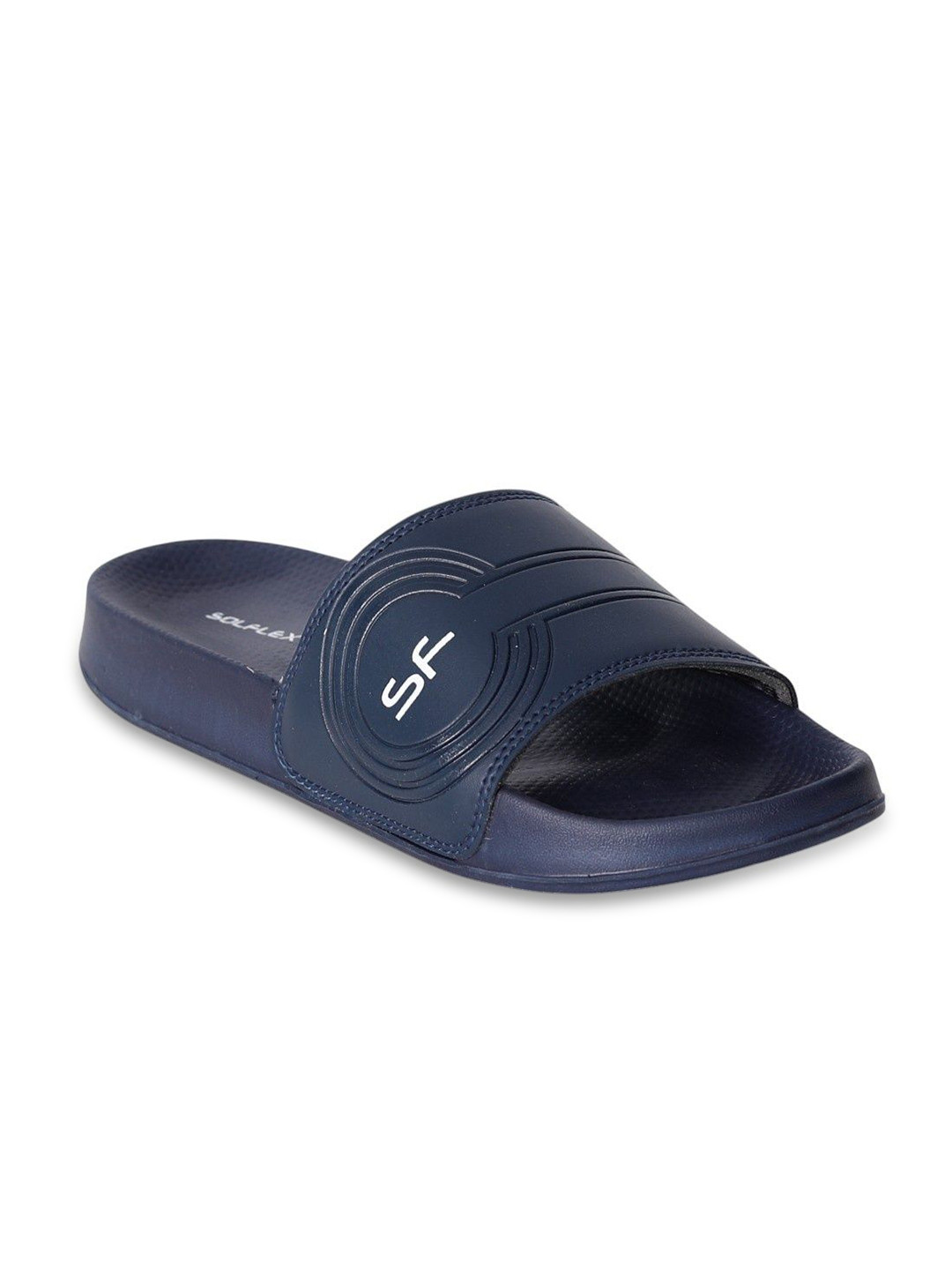 Solflex Men Self Design Sliders