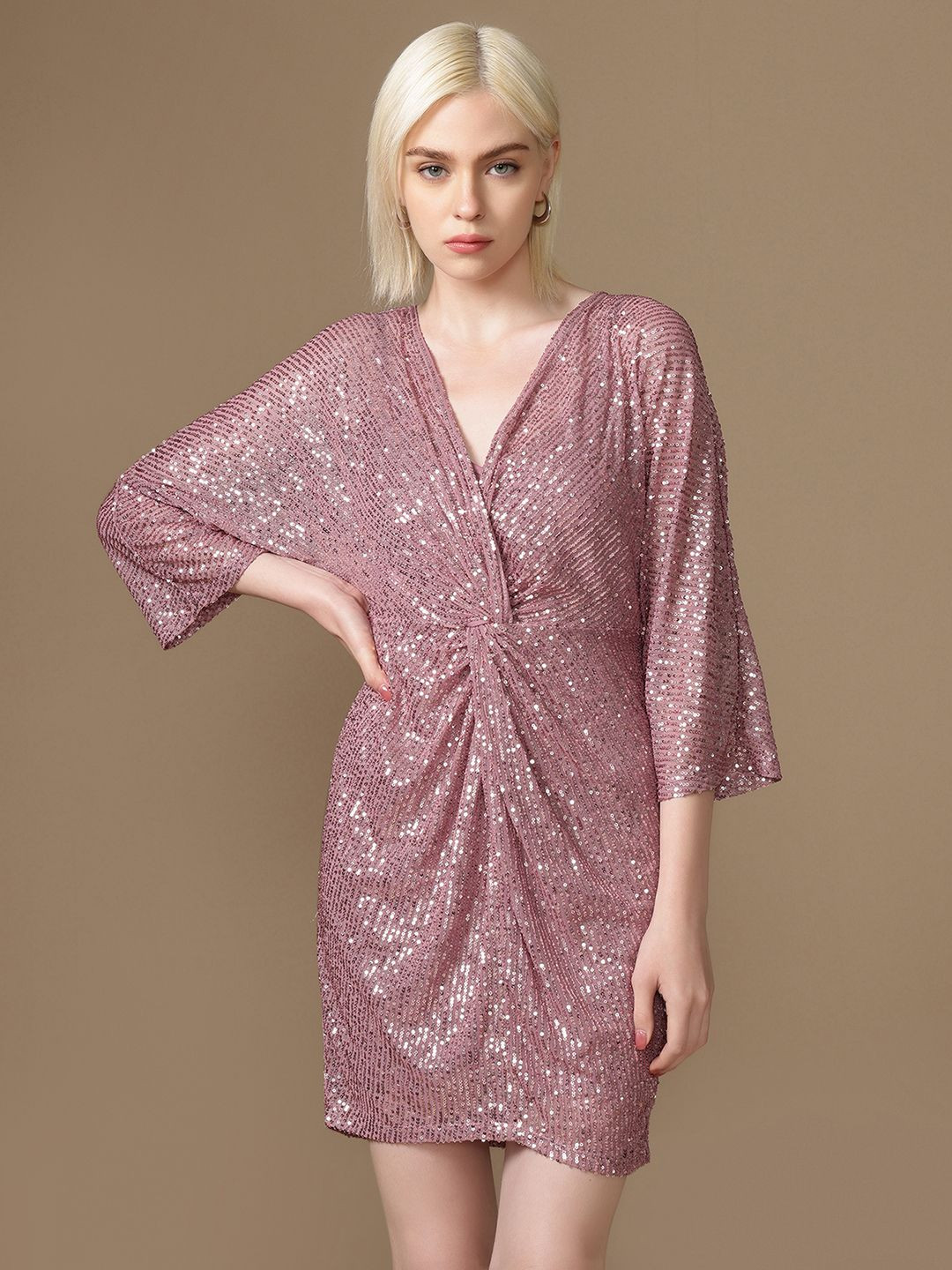 Kazo Embellished Mini Dress