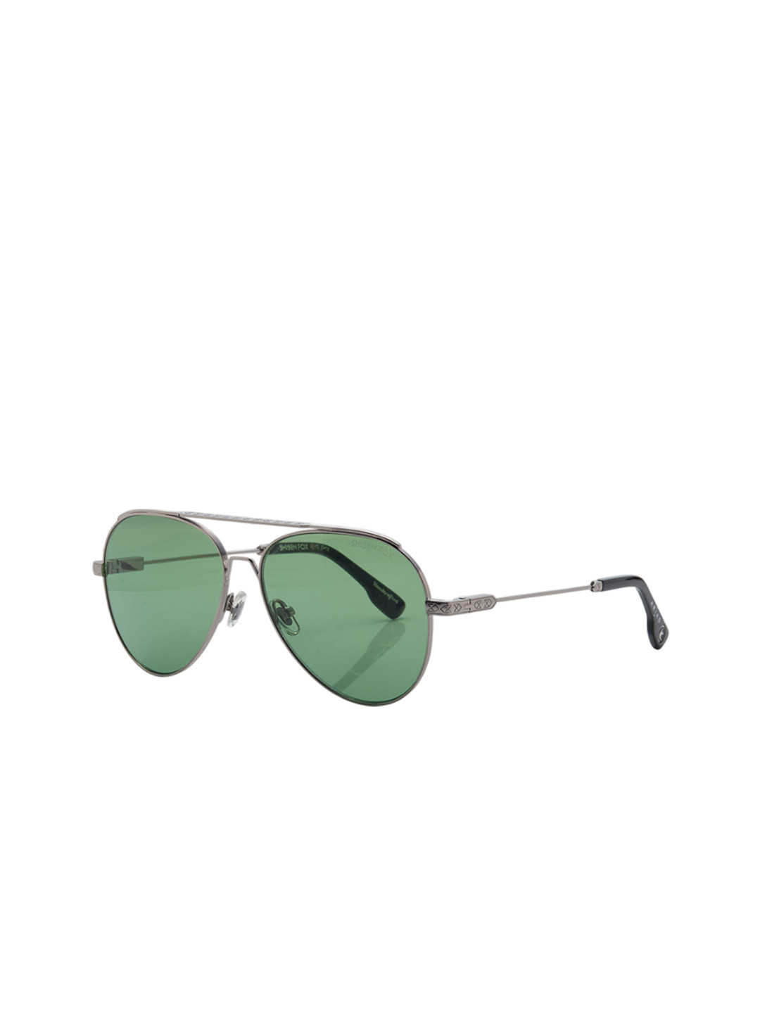 Shisen Fox Unisex Aviator Sunglasses with UV Protected Lens ASG25