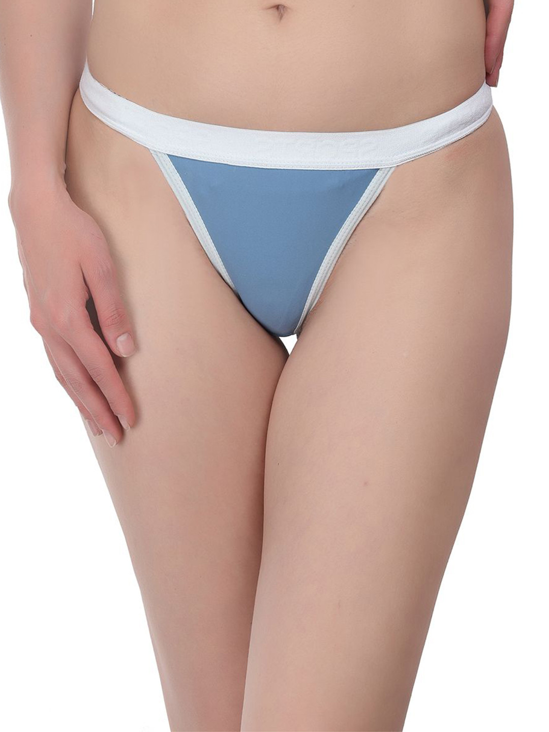 Pearlfly Solid Low-Rise Thongs Briefs