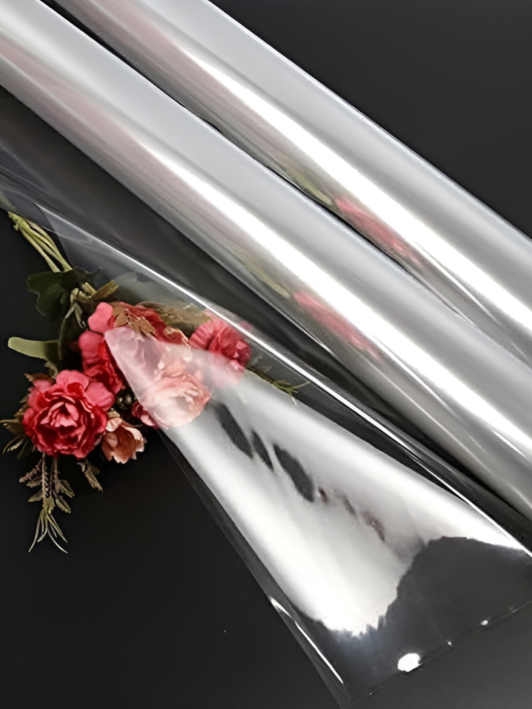 SAKSHAM Pack Of 2 Transparent Gift Wrapping Paper