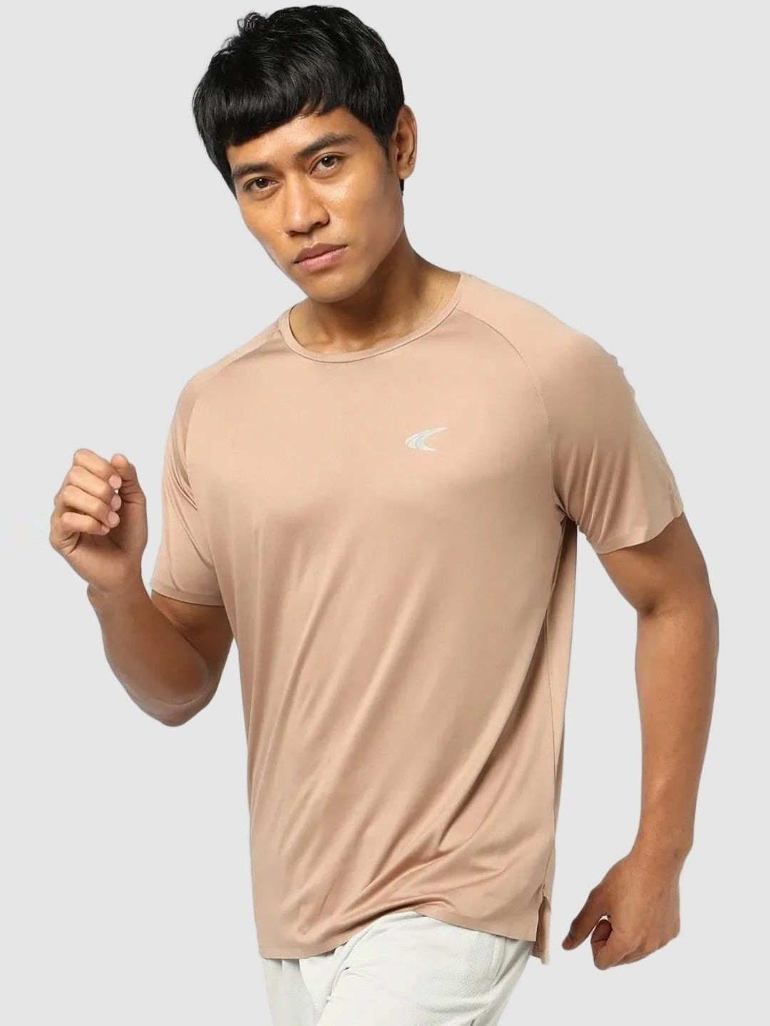 Performax Men Solid Round Neck T-shirt