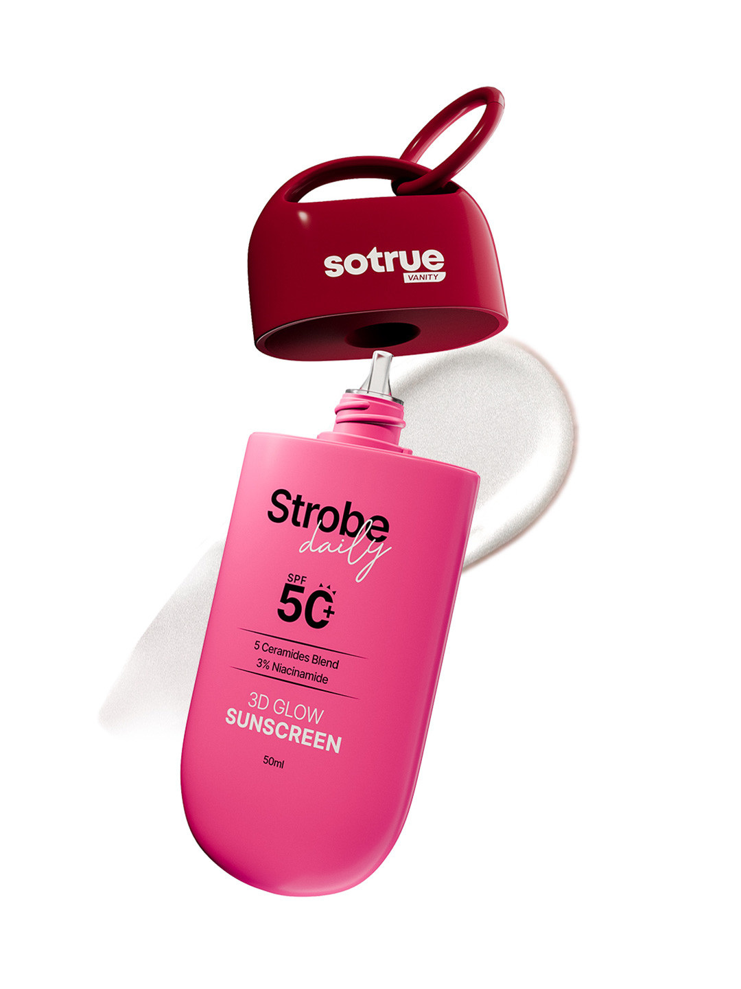 SOTRUE Daily Strobe Cream With SPF 50+ For Radiant Glowing Skin- 50 ml