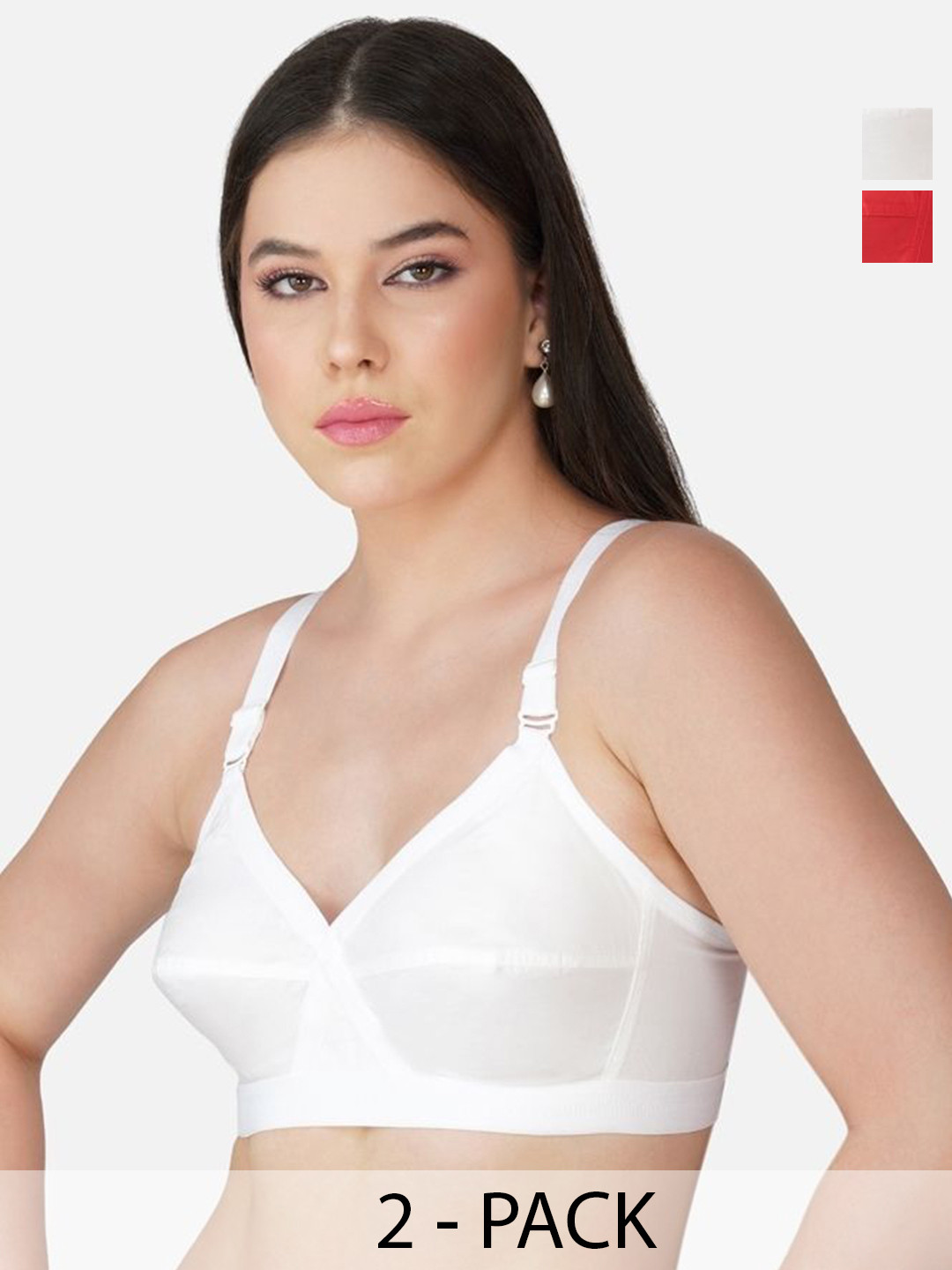 Teenager Women Pack of 2 Bra Full Coverage