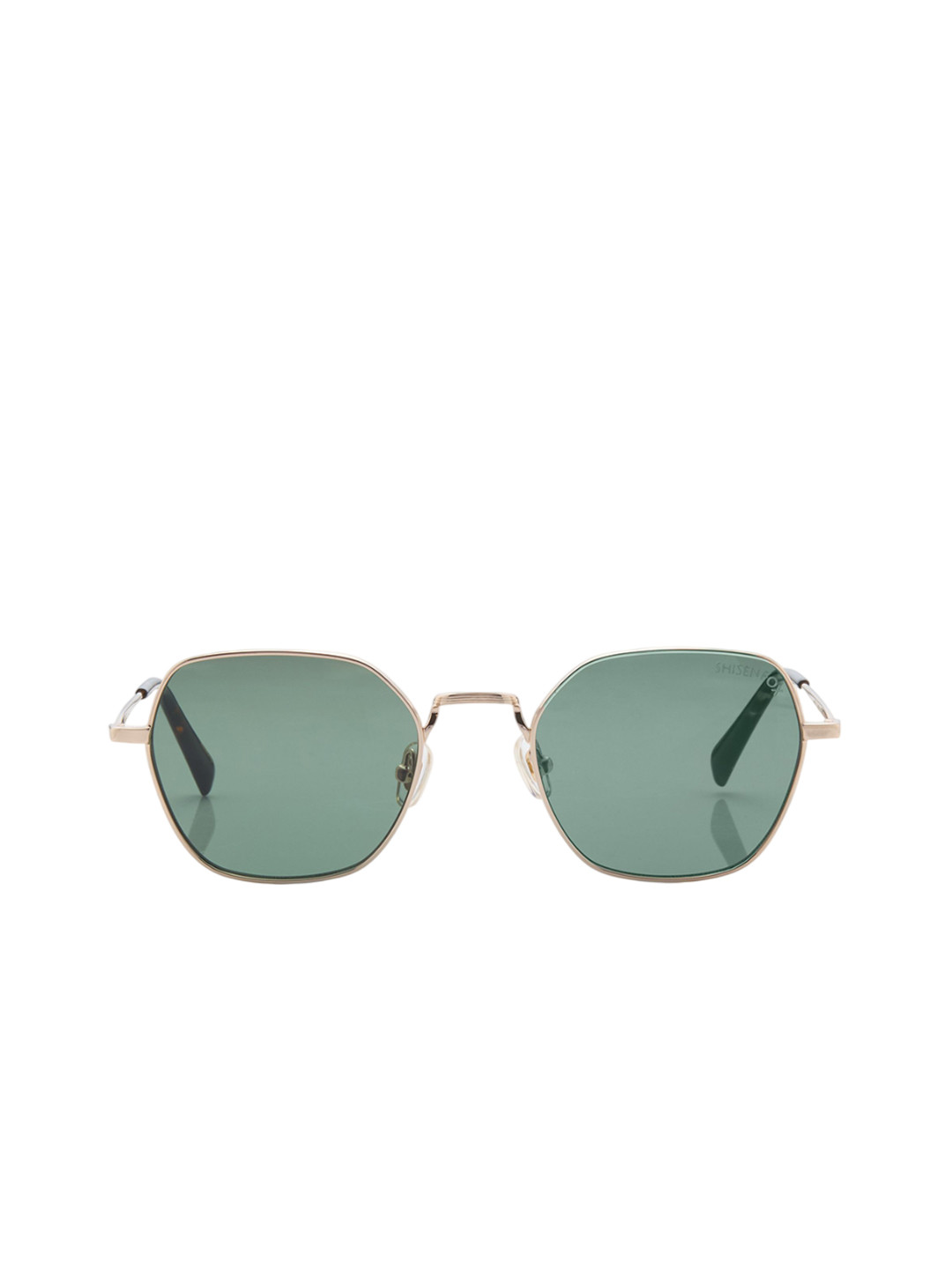 Shisen Fox Unisex Polarised and UV Protected Sunglasses ASG30-LIGHT GOLD