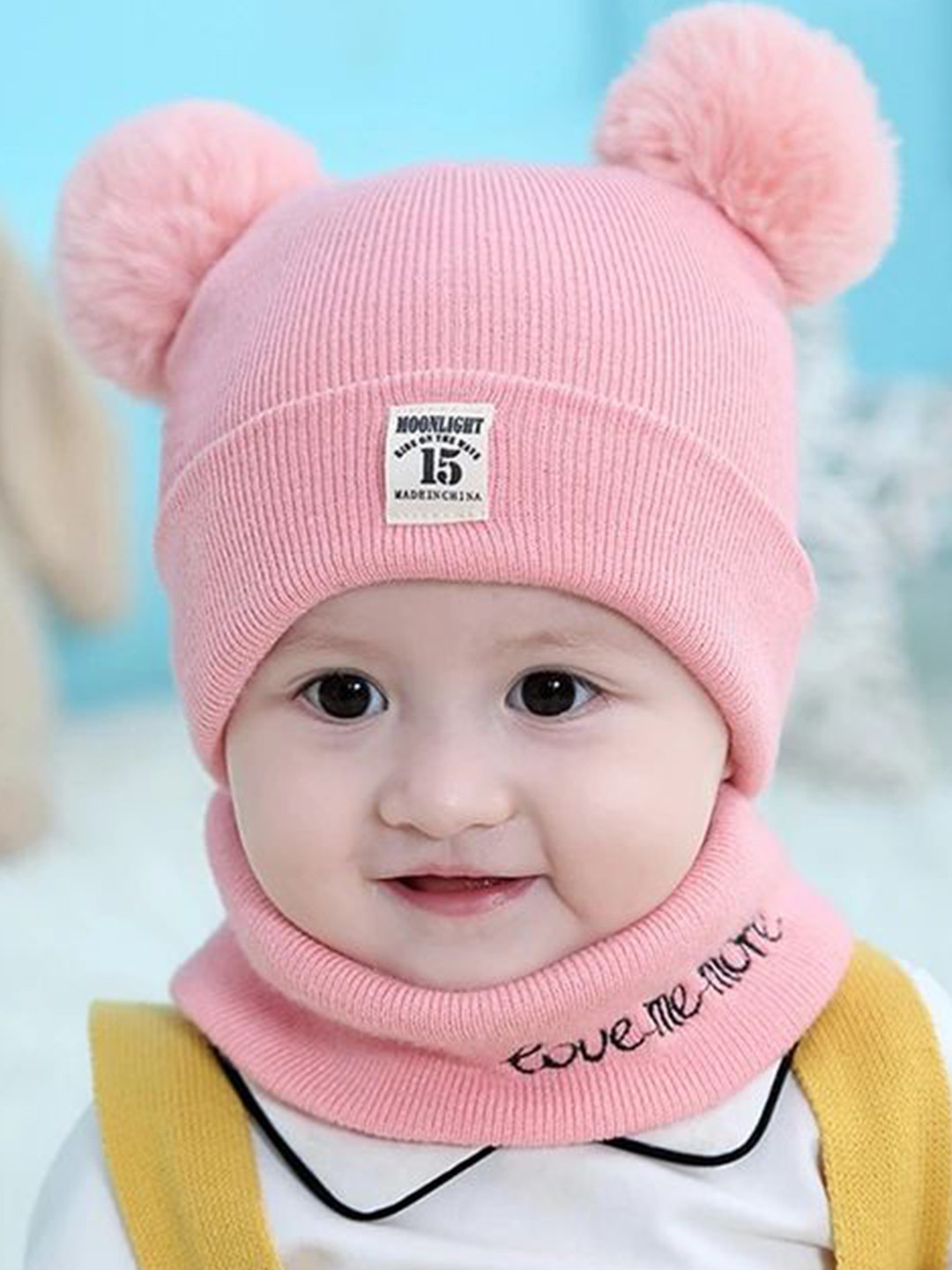 REFFER Kids Embroidered Woollen Beanie