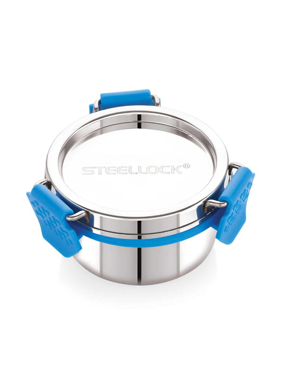 STEELLOCK Silver-Toned Stainless Steel Air Tight Lunch Box