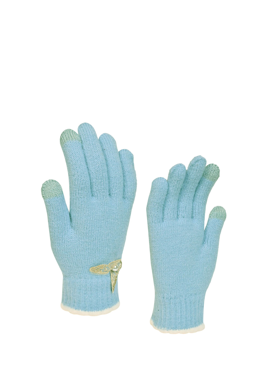 LOOM LEGACY Women's Winter Wear Touchscreen Woollen Gloves