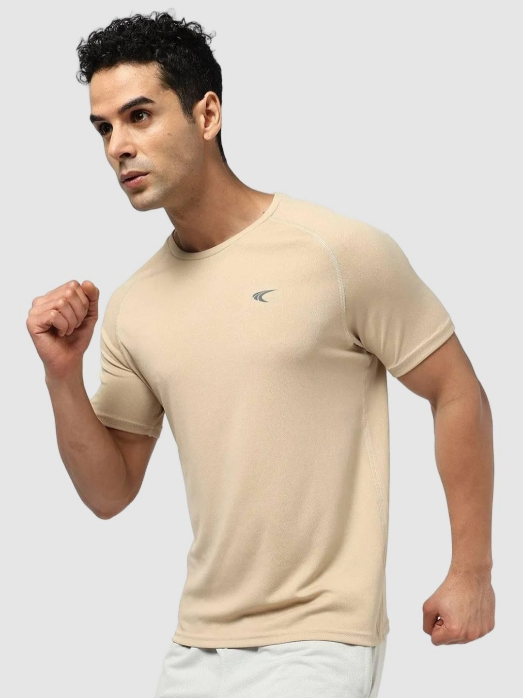 Performax Brand Logo Printed Round Neck Short Sleeves T-shirt