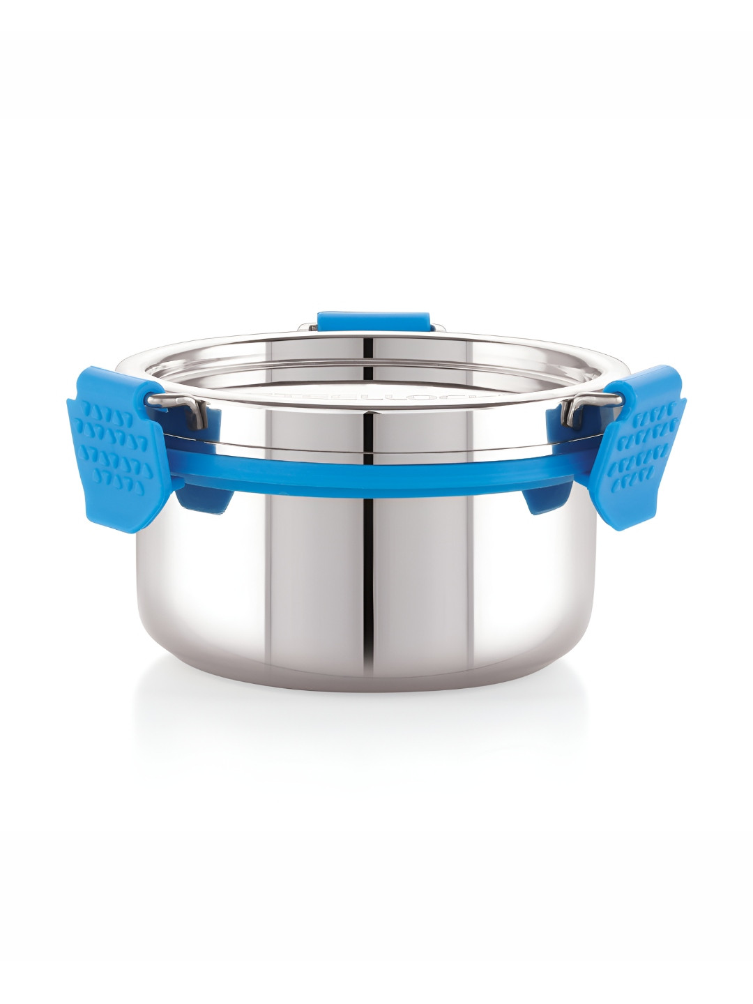 STEELLOCK Silver-Toned Stainless Steel Air Tight Lunch Box