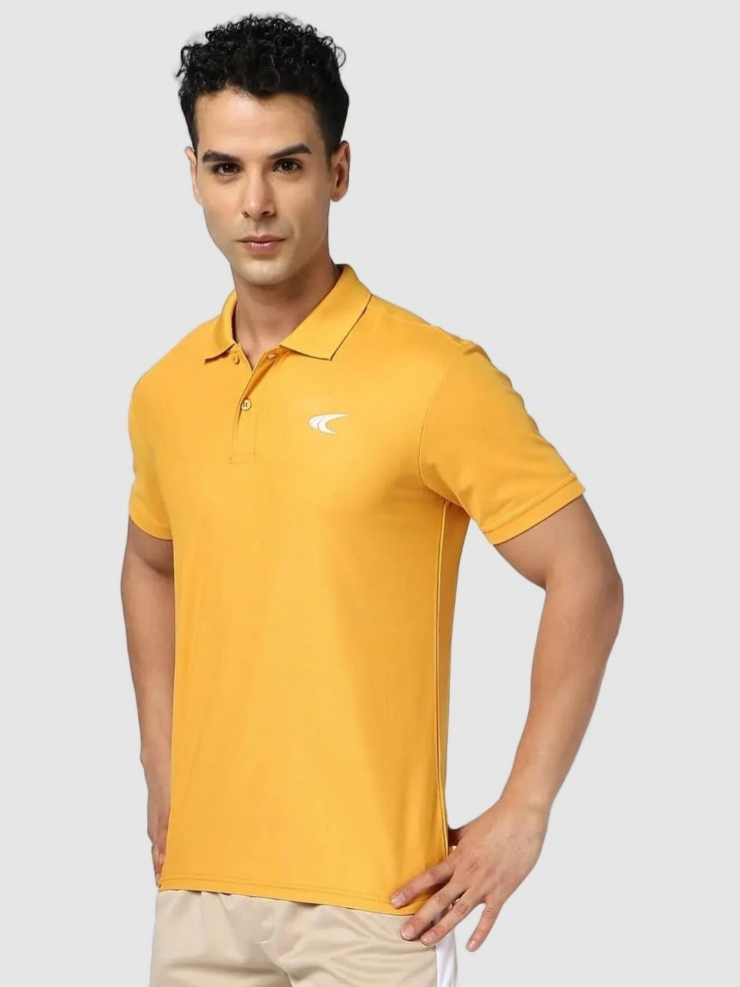 Performax Brand Logo Printed Polo Collar T-shirt