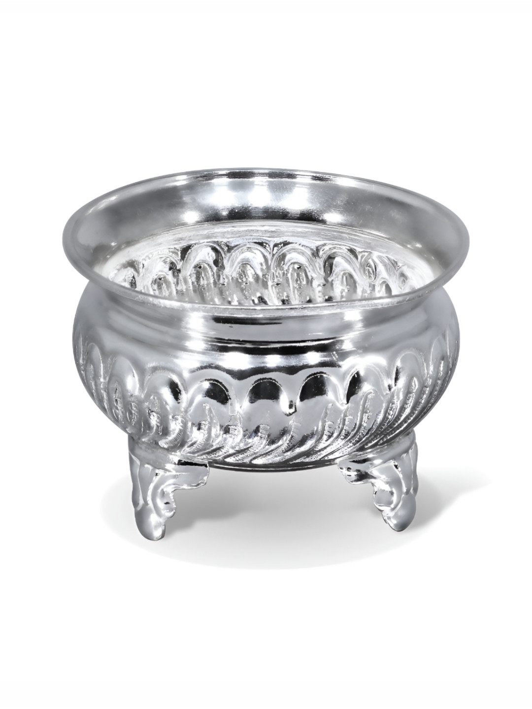 Joyalukkas Eternal Silver Textured Vessel - 19.12 g