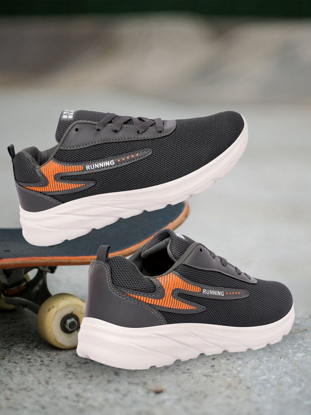 HERE&NOW Men Mesh Marking Sports Shoes