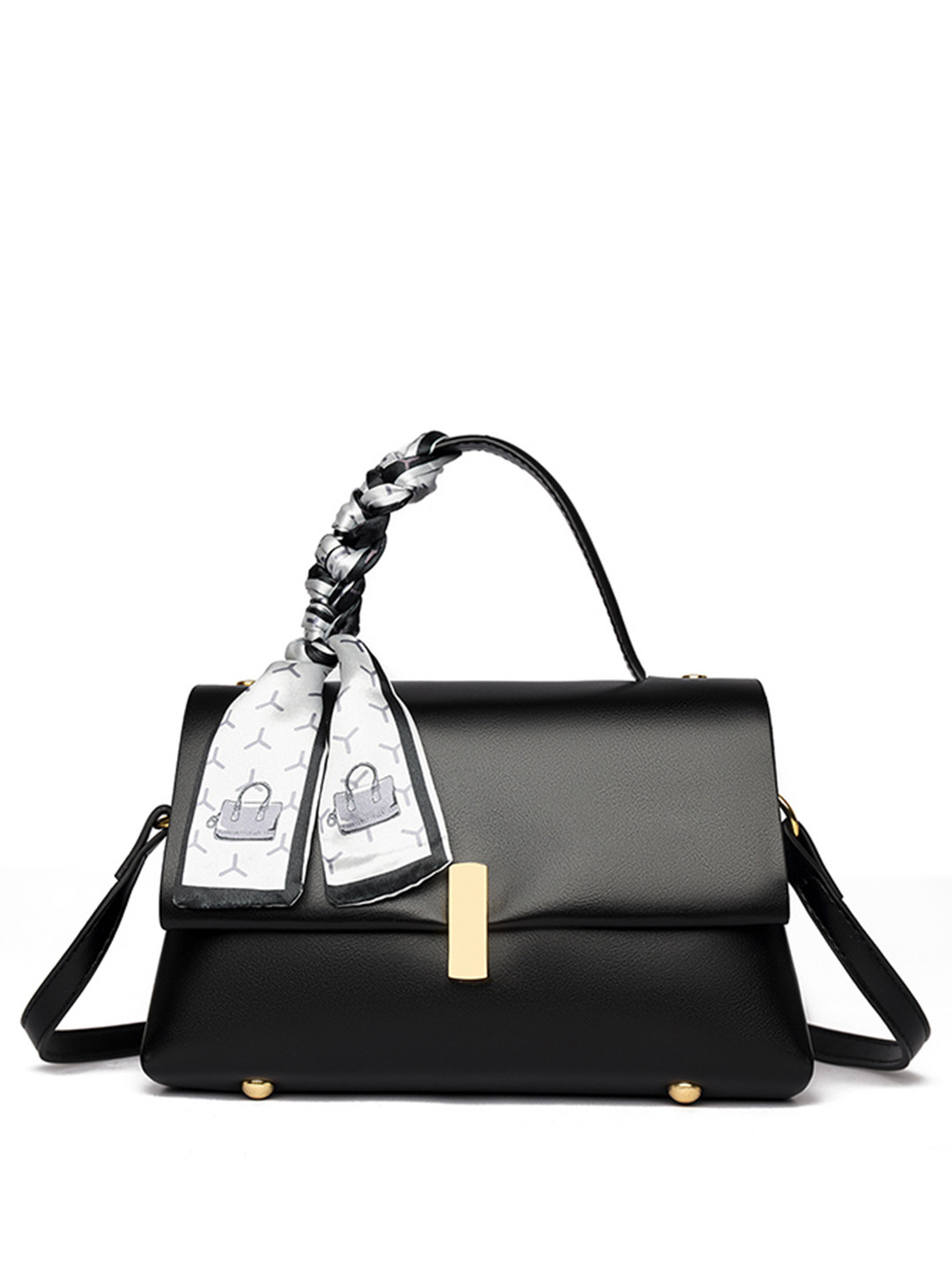 RIJAC Women Zeroa 2 Zipper Solid Structured Satchel Bag