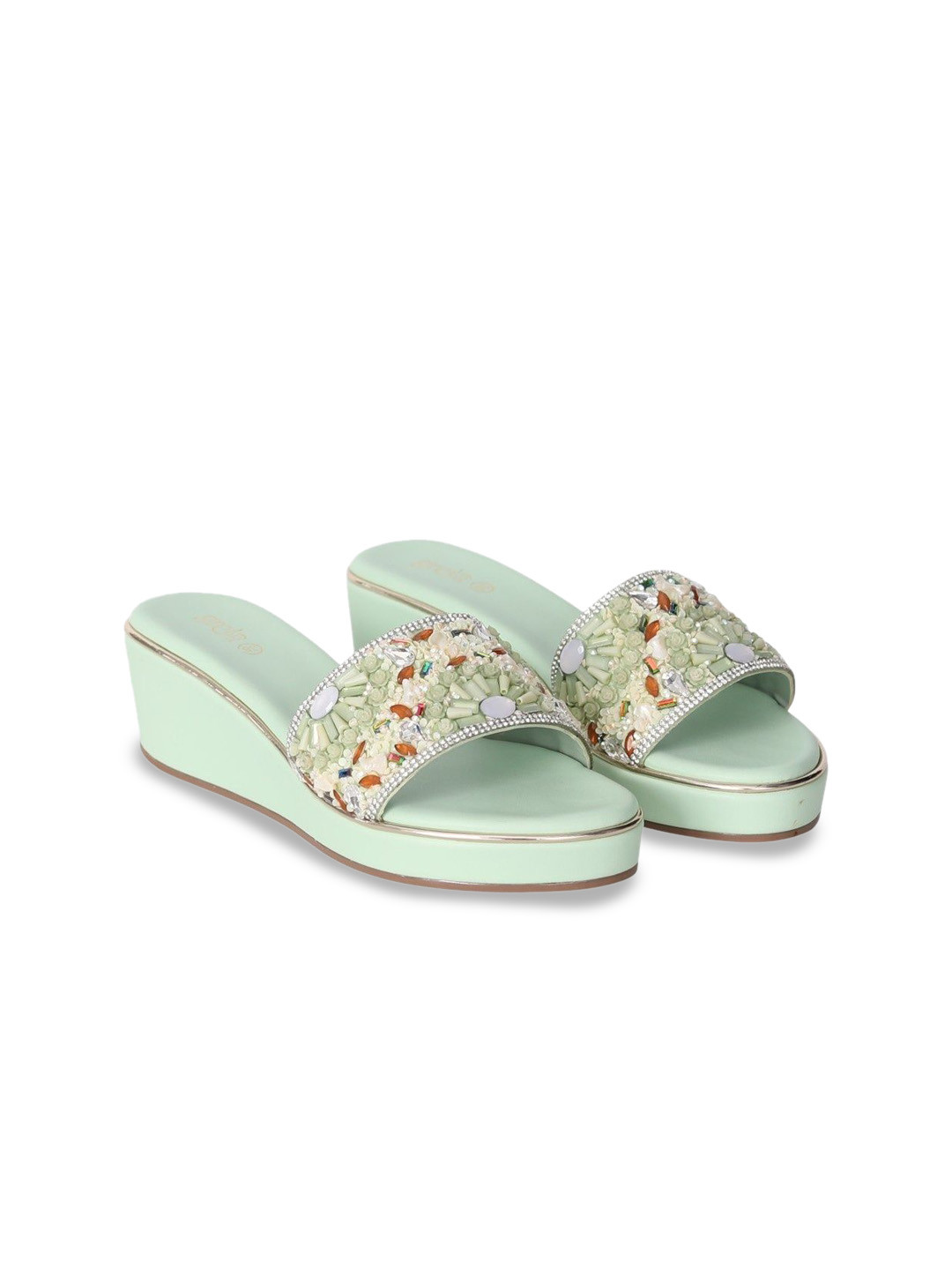 GRETA Party Wedge Sandals