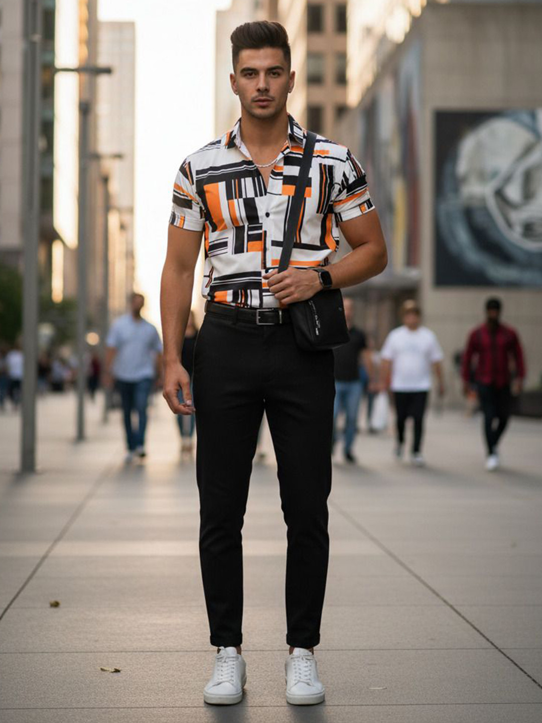 JENSI ENTERPRISE Men Classic Printed Casual Shirt