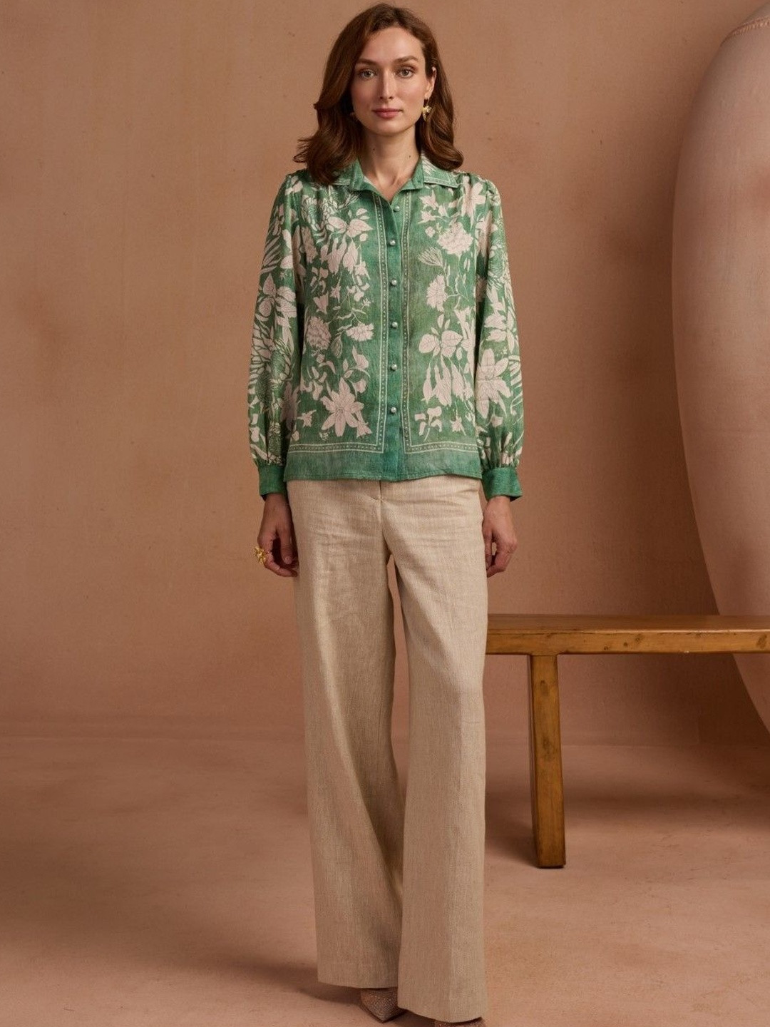 Style Island Stephanie Women Floral Printed Casual Shirt