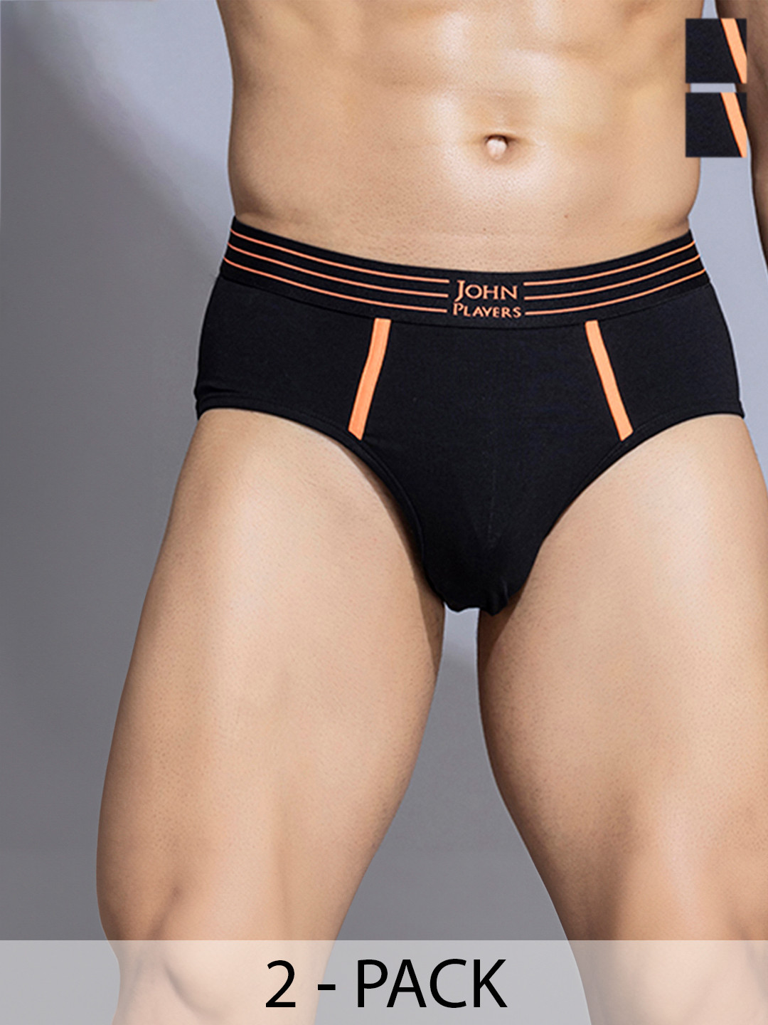 John Players Contoured Pouch Basic Briefs JBF043M13S