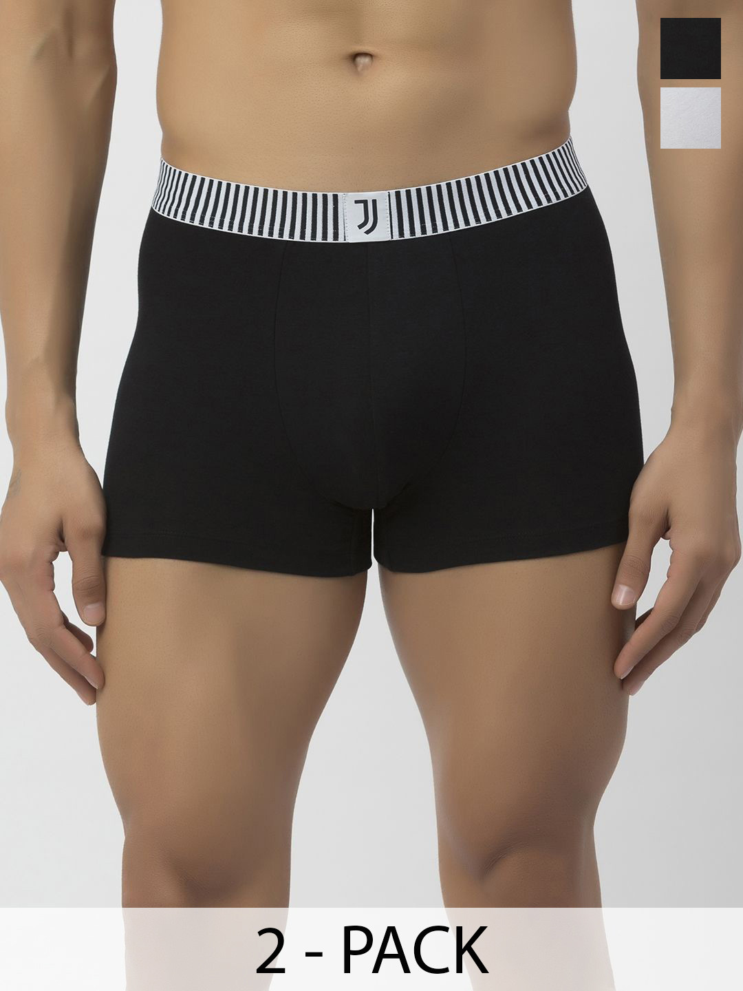 John Players Pack of 2 Champion Cotton Long Trunks JPC026V19S