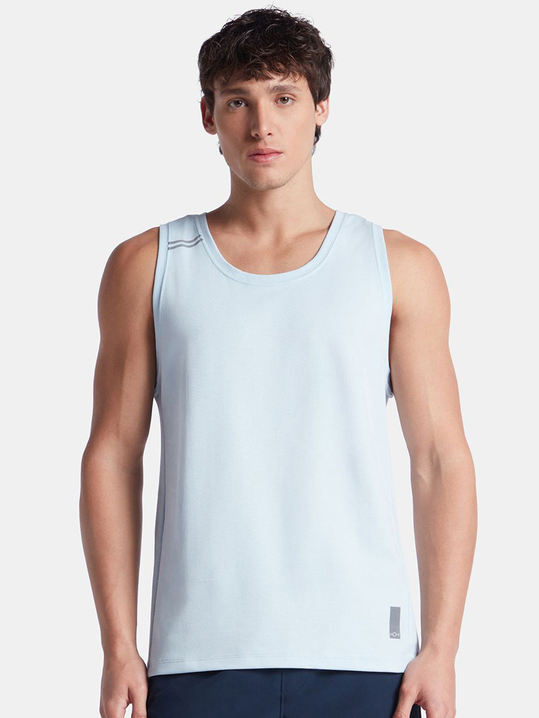 Jockey Super Round Neck Solid Tank Top -MV06