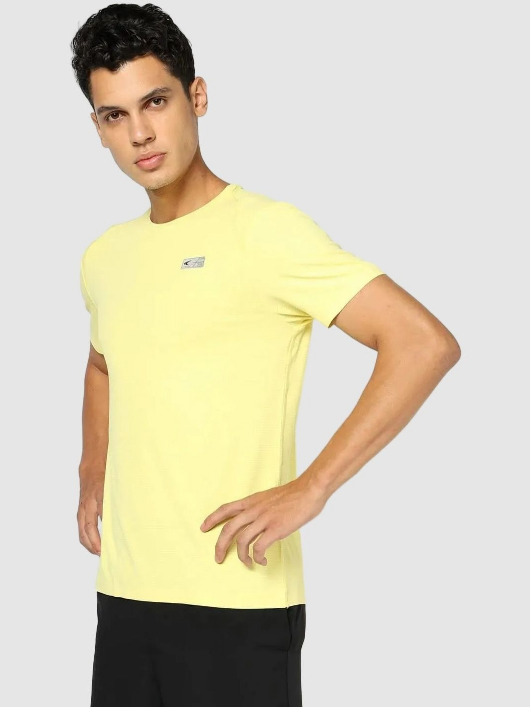 Performax Brand Logo Printed Relaxed Fit T-shirt