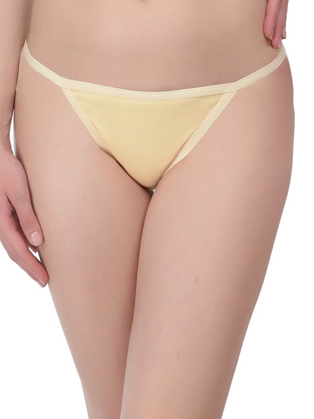 Pearlfly Low-Rise Outer Elastic Thongs Briefs
