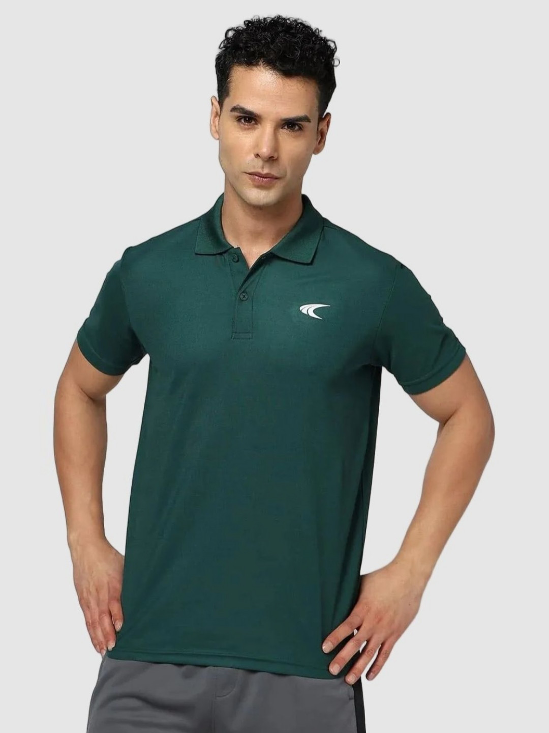 Performax Short Sleeves Brand Logo Polo Collar T-shirt