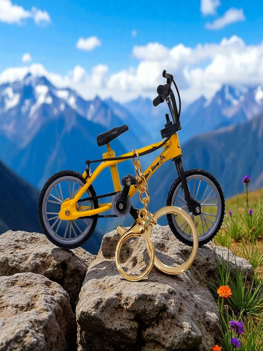 ADOREAL Cycle Keychain And Keyring