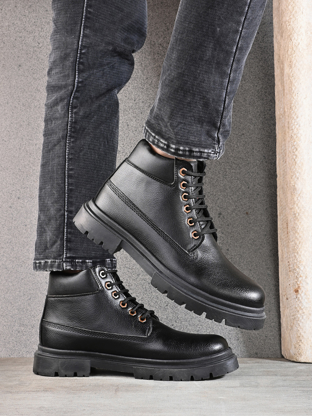 AfroJack Men Chunky Boots