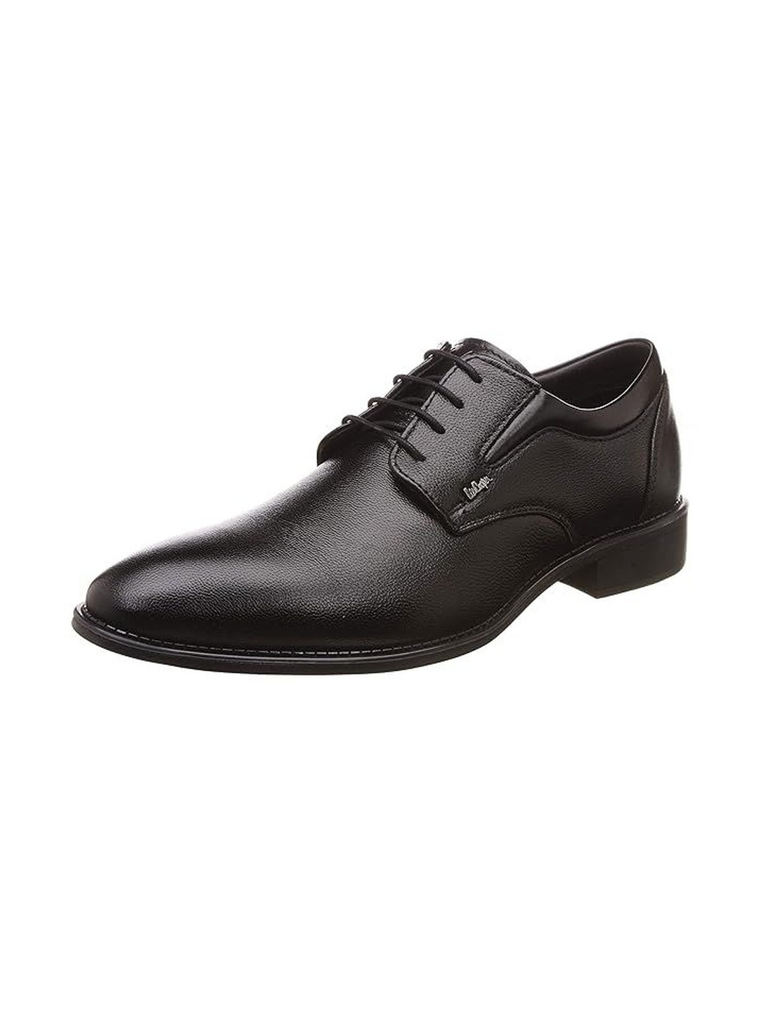 Lee Cooper Men Black Leather Formal Shoes