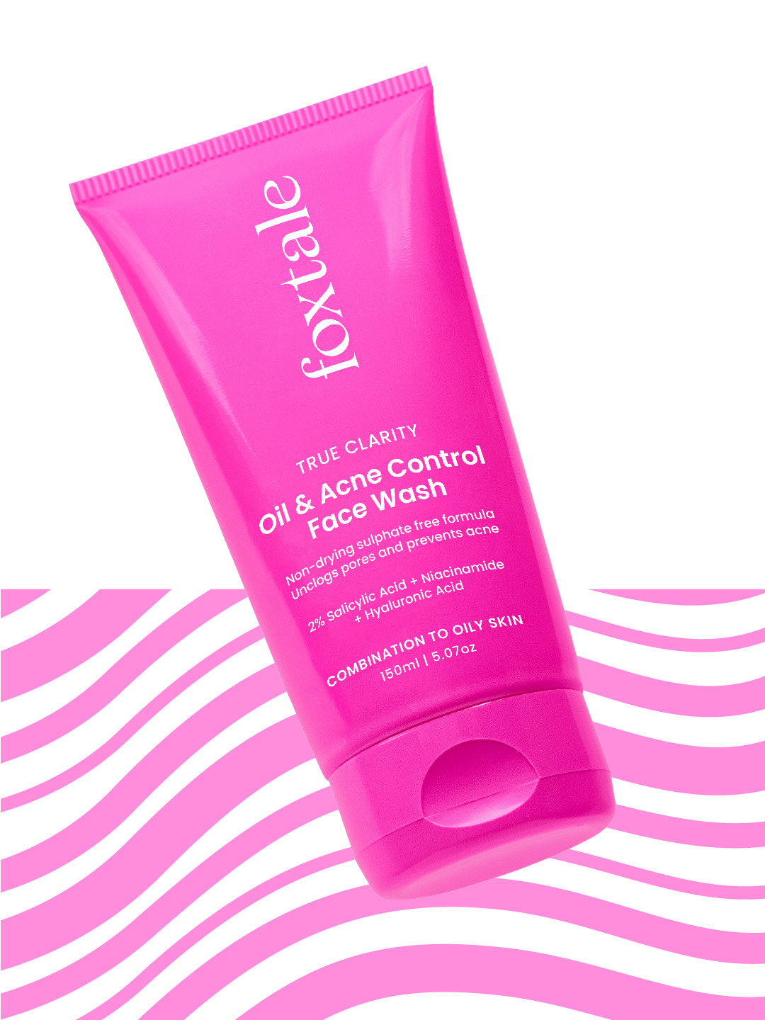 FoxTale Oil & Acne Control Face Wash With 2%  Salicylic Acid - 150 ml