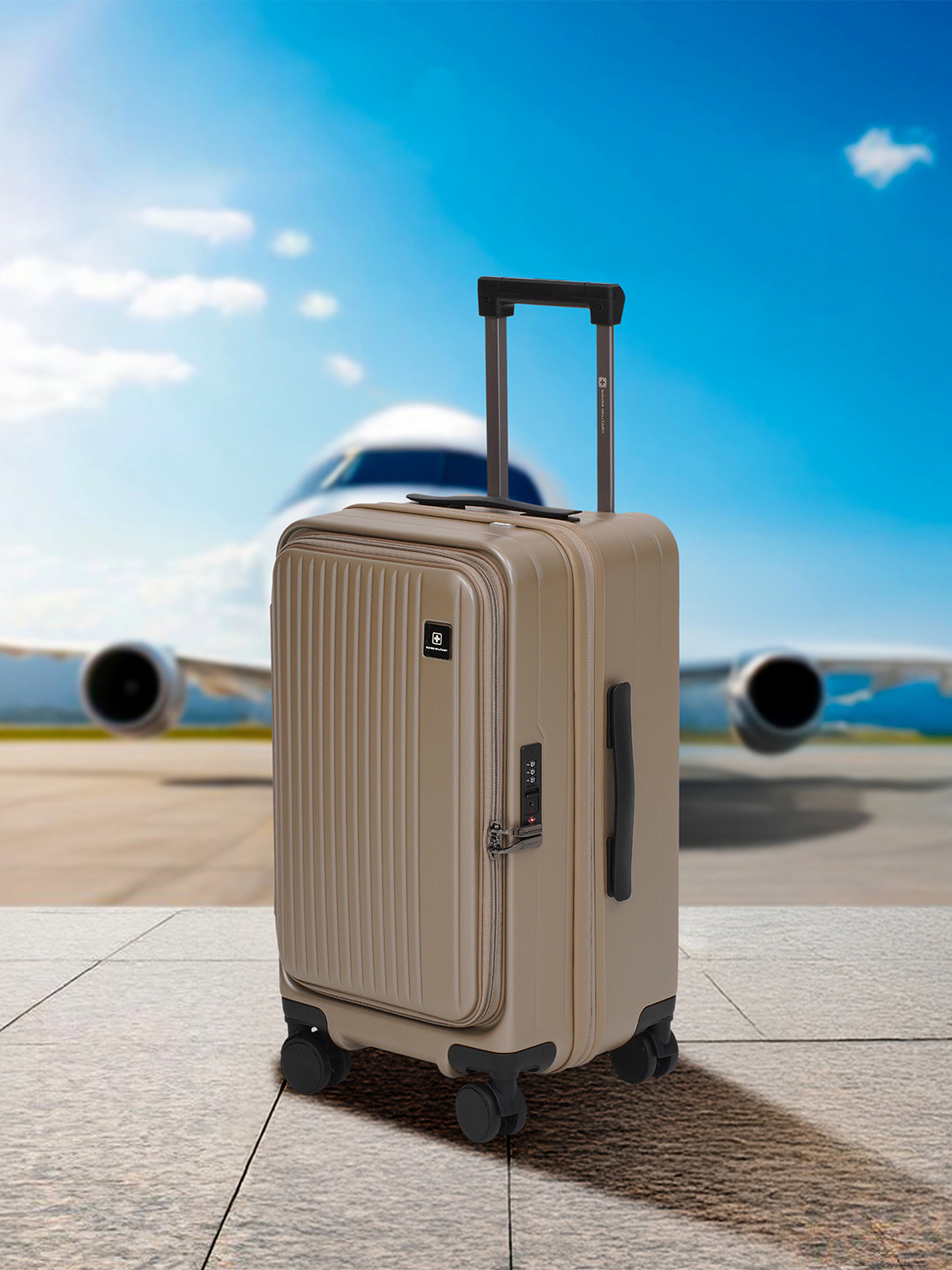 SWISS MILITARY Hard Sided Trolley Bag