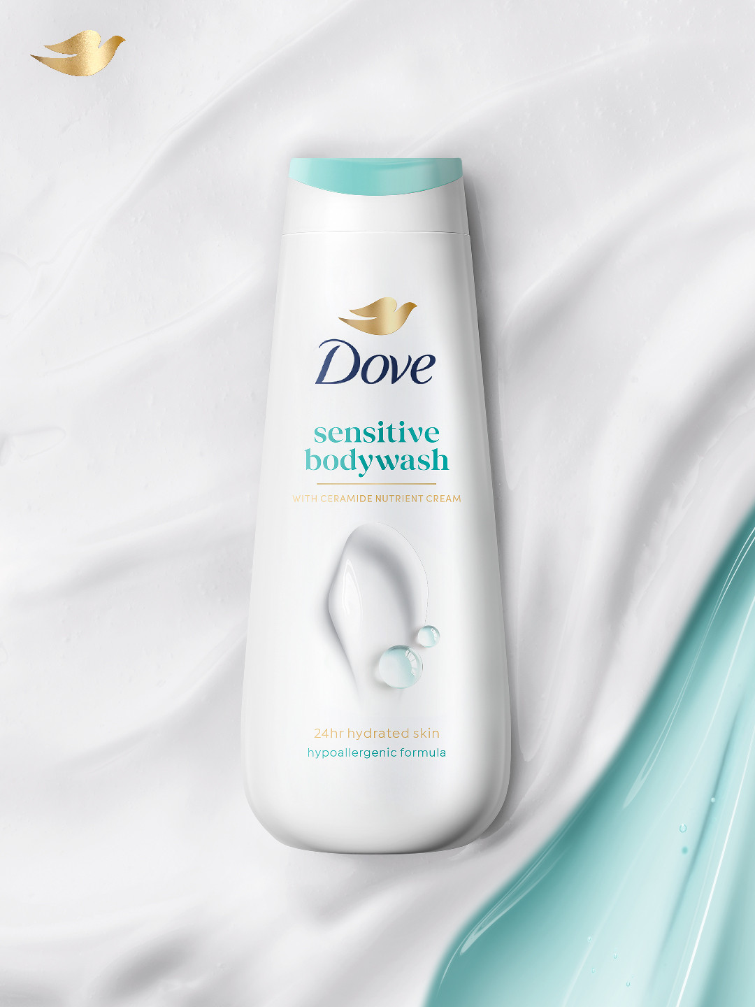 Dove Sensitive Care Bodywash with Triple Hydration Serum - 300 ml