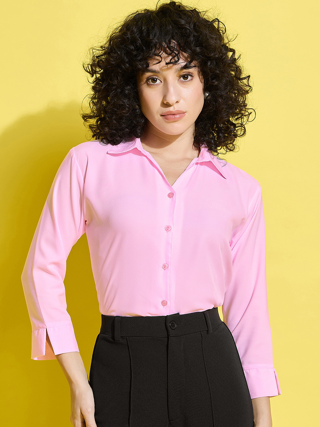 DIMPY GARMENTS Women Standard Opaque Formal Shirt