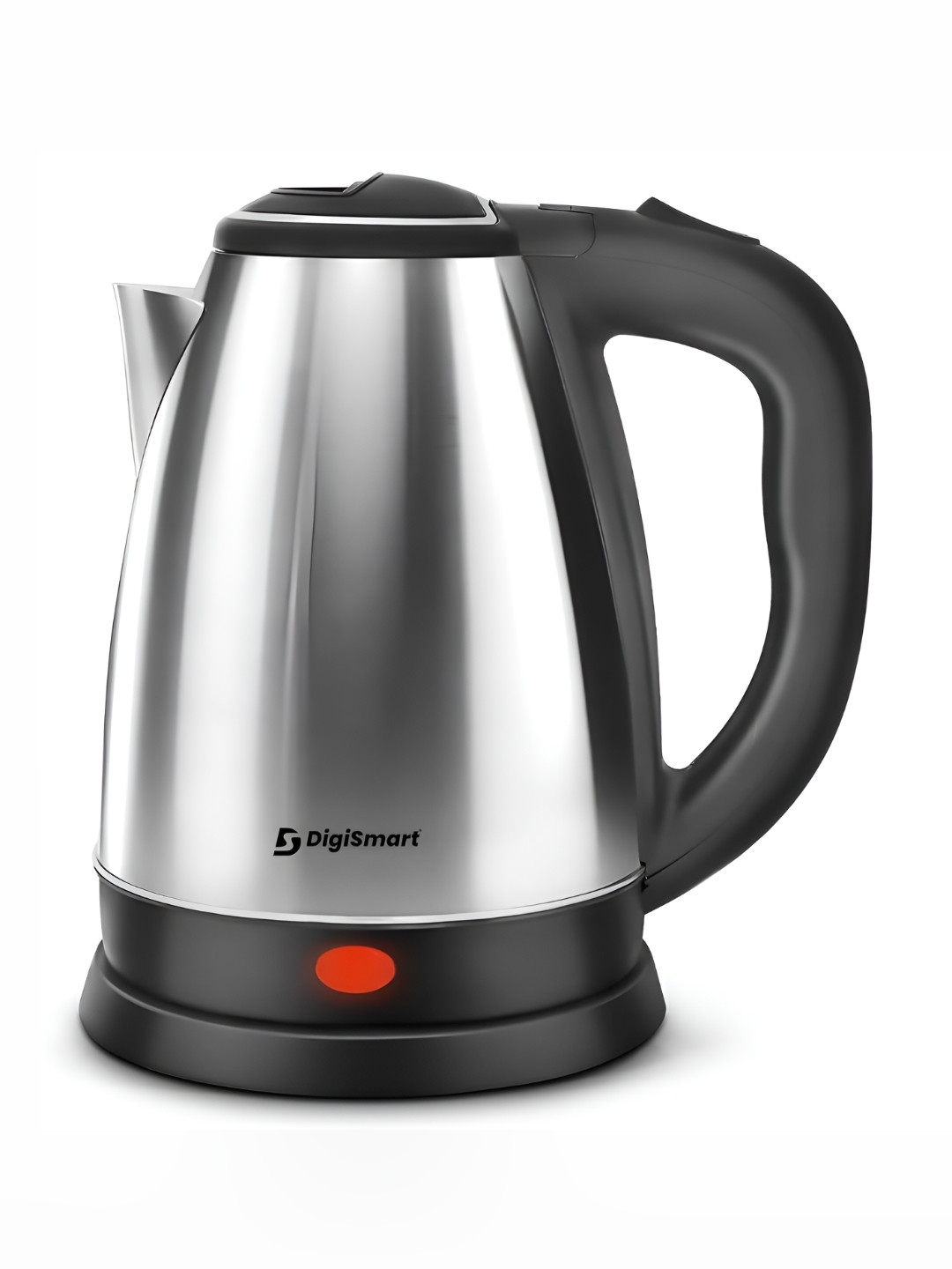 Myntra Elegant Homes X DigiSmart Black Stainless Steel Automatic Cut-Off Electric Kettle