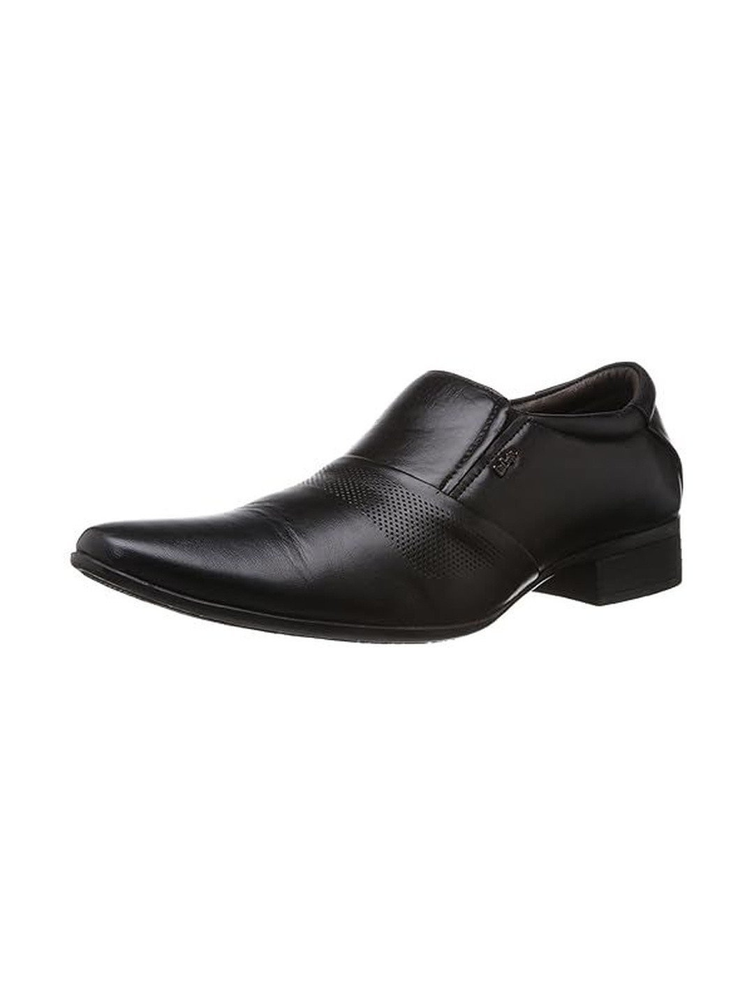 Lee Cooper Men Black Leather Formal Loafers