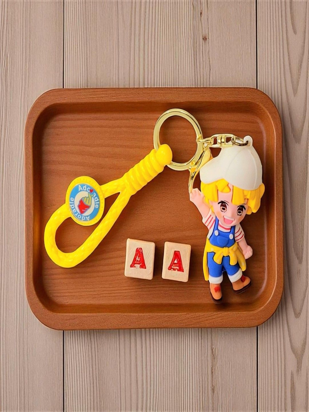 ADOREAL Demon Slayer Keychain And Keyring