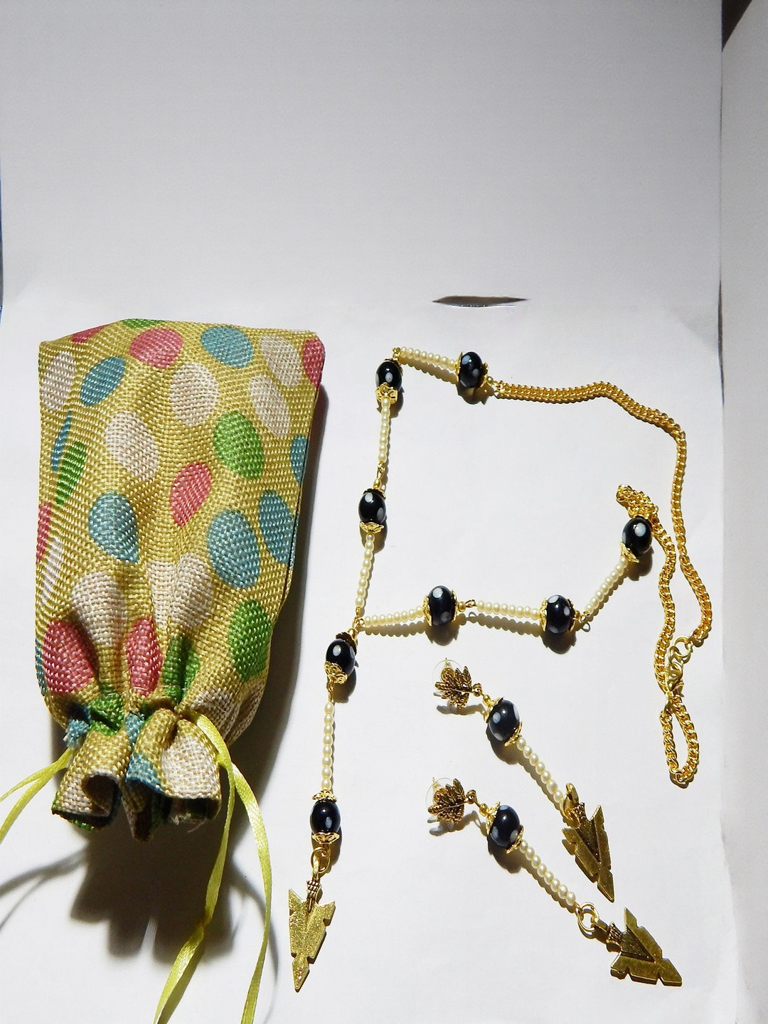 Jaya Vision Jewelry Artificial Beaded Jewellery Set