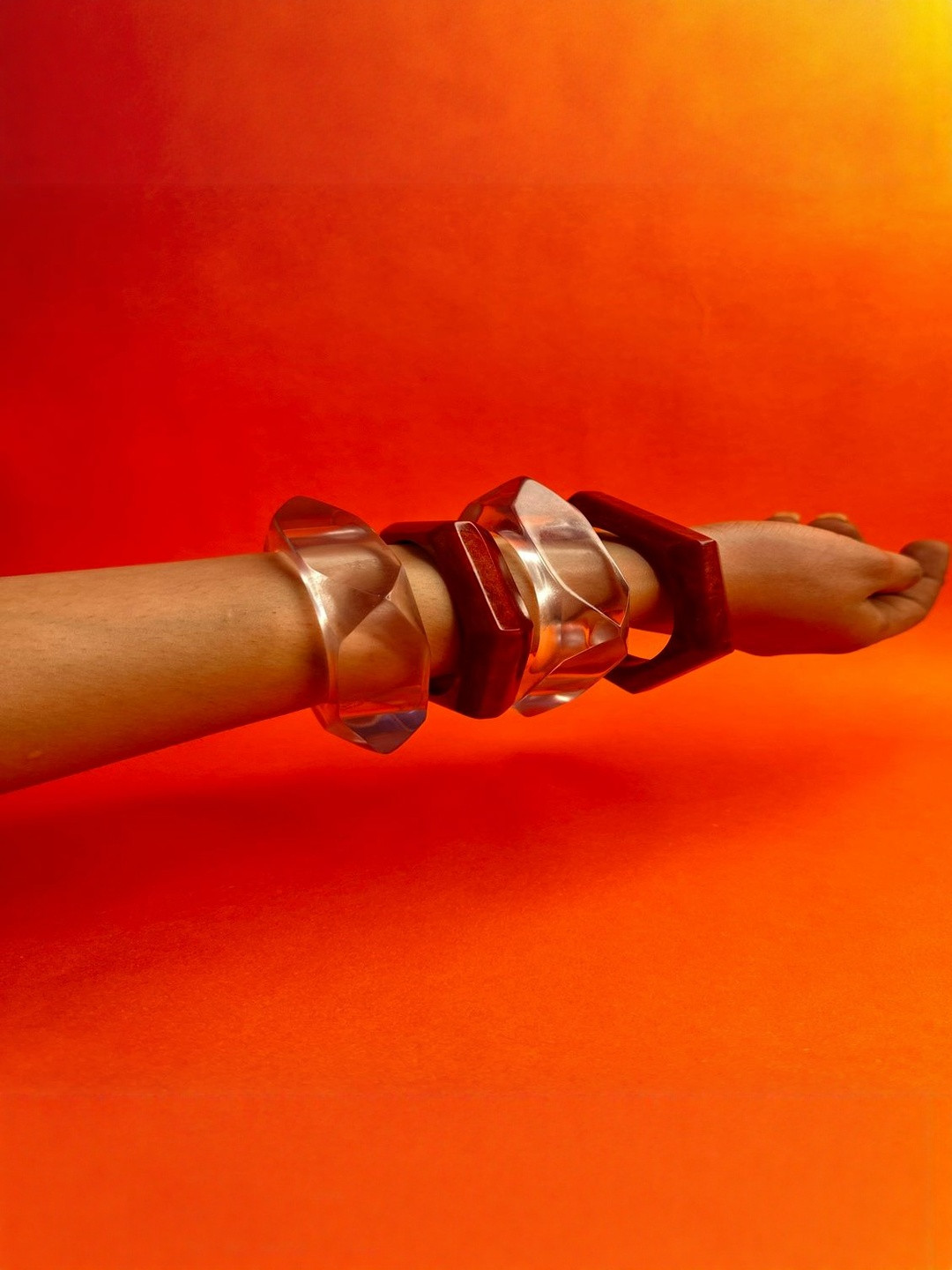 TAG 7 Set Of 4 Slip On Bangles