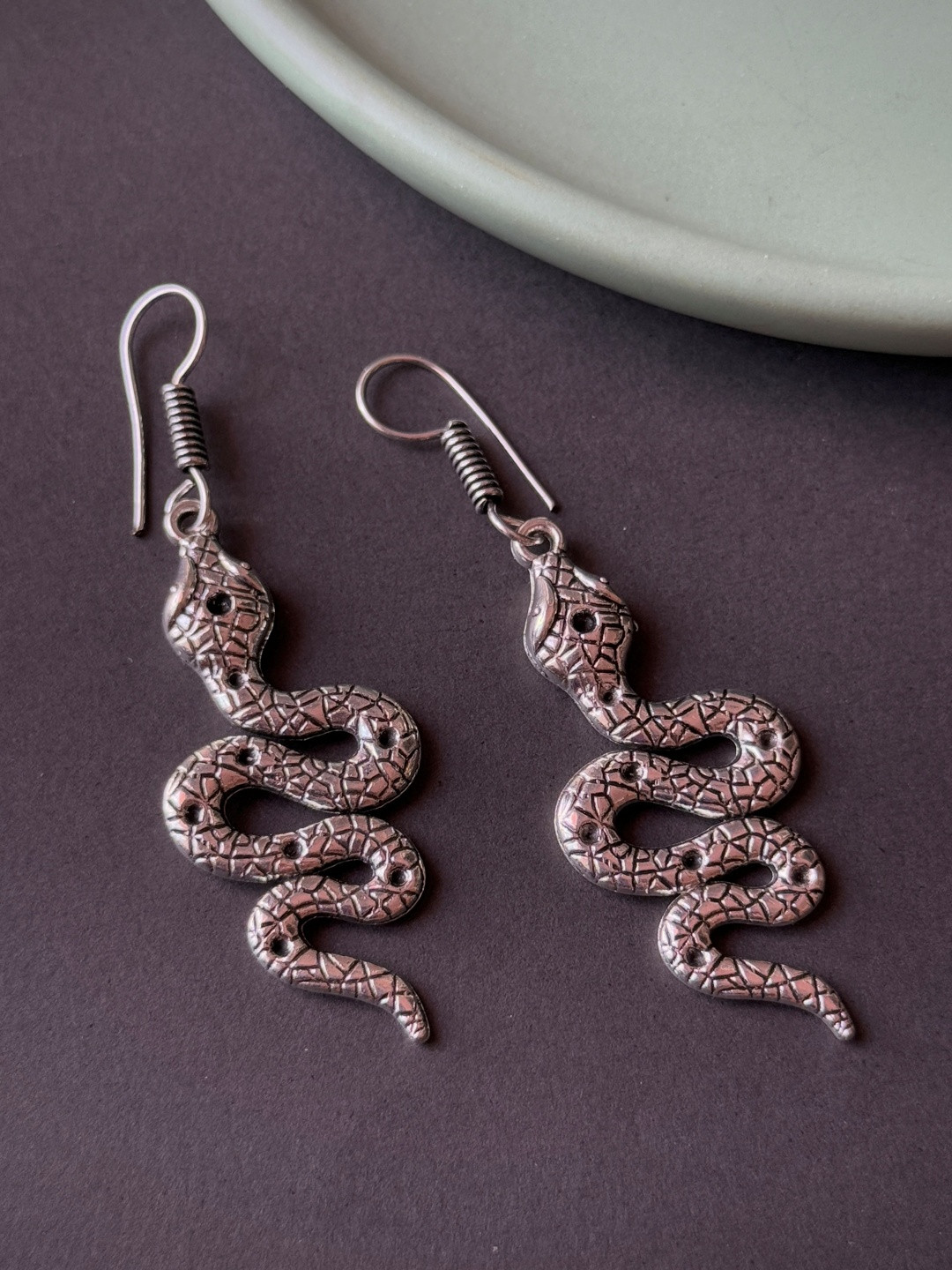 Jhumki Wala  Snake Drop Earrings